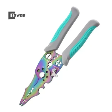 Kìm cắt dây điện CISWGE - Dụng cụ tuốt dây có thể điều chỉnh, chống trượt, uốn tóc cáp - Giá ưu đãi 74.910₫ 10