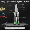 Kìm gấp đa năng 27 trong 1 Tespen – Cắt cáp, tước, lột, chống sốc, mạ chrome, giảm giá 140k 6