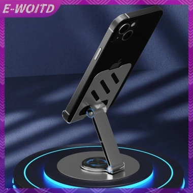 Kim loại E-WOITD 360 xoay, gập lại, chống trượt - Đỡ điện thoại & máy tính bảng, điều chỉnh linh hoạt 49.347 VND