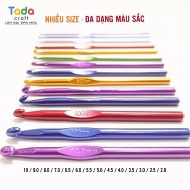 Kim Móc Len Kim Loại Đa Size, Nhiều Màu Sắc - Giá Ưu Đãi 23.000₫