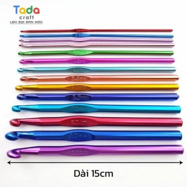 Kim Móc Len Kim Loại Đa Size, Nhiều Màu Sắc - Giá Ưu Đãi 23.000₫
