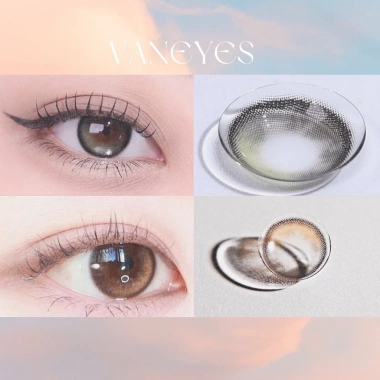 Kính Áp Tròng MINA LENS MILIES GRAY 0-8 Độ - Giá 75k, bảo vệ mắt thời trang