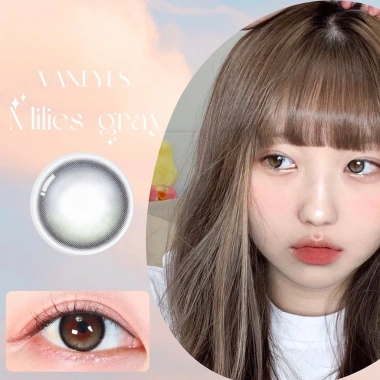 Kính Áp Tròng MINA LENS MILIES GRAY 0-8 Độ - Giá 75k, bảo vệ mắt thời trang 6 Kính Áp Tròng MINA LENS MILIES GRAY 0-8 Độ - Giá 75k, bảo vệ mắt thời trang 6