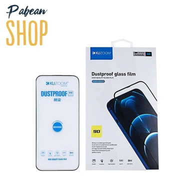 Kính cường lực 9D Kuzoom cho iPhone X‑16 Pro Max bảo vệ màn & loa 65.000₫