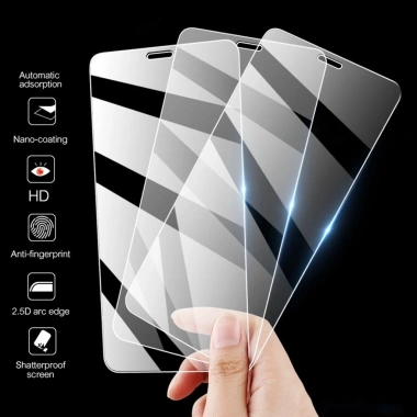 Kính cường lực bảo hiểm toàn diện cho iPhone 16/15/14/13/12 Pro Max - Chống vân tay, giá chỉ 42.900₫
