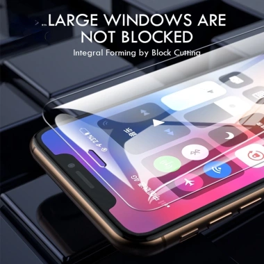 Kính cường lực bảo hiểm toàn diện cho iPhone 16/15/14/13/12 Pro Max - Chống vân tay, giá chỉ 42.900₫