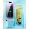 Kính Cường Lực IP Khung Tự Dán Ngăn Bụi Loa cho X XS XR XS Max 11 12 13 14 15 16 Pro Max Giá 32.000 VND 2