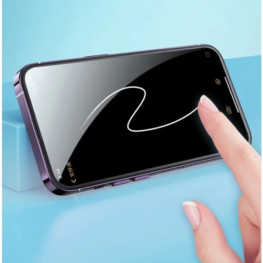 Kính Cường Lực IP Khung Tự Dán Ngăn Bụi Loa cho X XS XR XS Max 11 12 13 14 15 16 Pro Max Giá 32.000 VND 6