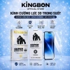 Kính Cường Lực iPhone 12‑17 Pro Max Không Viền Đen Trong Suốt, Bảo Vệ Màng Loa – 35.000₫