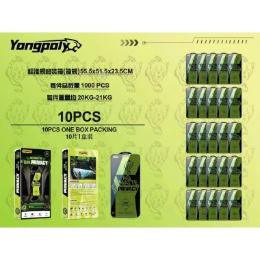 Kính Cường Lực iPhone 360° Chống Nhìn Trộm, Không Bám Vân Tay - Tương Thích X/XS/Max/11‑16 3 Kính Cường Lực iPhone 360° Chống Nhìn Trộm, Không Bám Vân Tay - Tương Thích X/XS/Max/11‑16 3