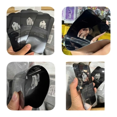 Kính cường lực iPhone FULL MÀN 3D trong suốt KO HỘP cho iPhone 7 đến 17 Pro Max, giá 25.000 VND