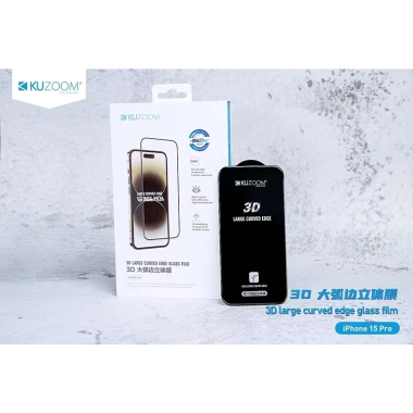 Kính cường lực iPhone FULL MÀN 3D trong suốt KUZOOM - Giá chỉ 79.000 VNĐ 2