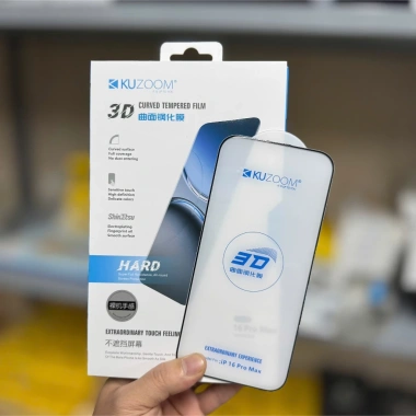 Kính Cường Lục Không Lẹm Viền 3D Bảo Vệ Full Màn iPhone 16 Pro Max Giá 115k 8
