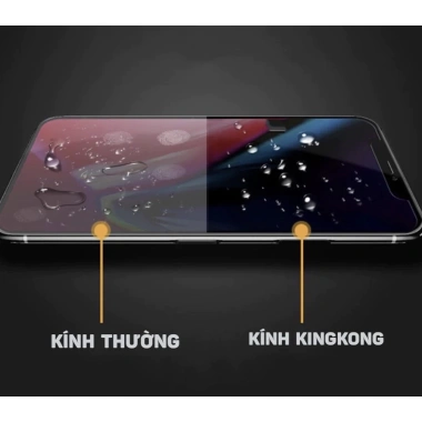 Kính Cường Lực KingKog 038 Full Màn Hộp Xanh Chống Vỡ Viền cho iPhone X, XS Max, 11/12/13 Pro Max - 32k 3