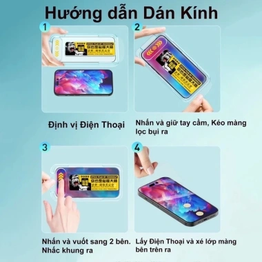 Kính iPhone WK FULL MÀN CHỐNG NHÌN TRỘM + KHUNG TỰ DÁN WTP-057 cho iPhone X-15 Pro Max - Giá chỉ 94.000₫ 4