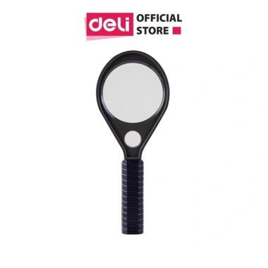 Kính lúp cầm tay DELI E9.091 phóng đại 3x, kính 60mm - Giá chỉ 65.000, giảm ngay