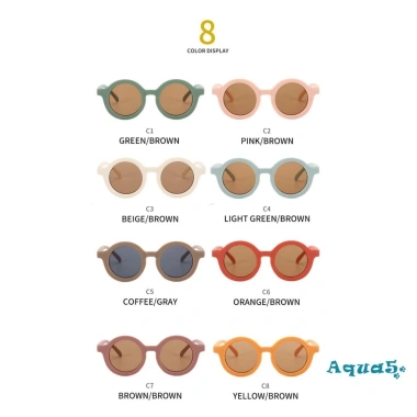 Kính Mát Tròn Retro Aqua Toddler cho Bé Trai và Bé Gái - Vòng Tròn, Chụp Ảnh, Giá 26.425 VND Giảm 5 Kính Mát Tròn Retro Aqua Toddler cho Bé Trai và Bé Gái - Vòng Tròn, Chụp Ảnh, Giá 26.425 VND Giảm 5