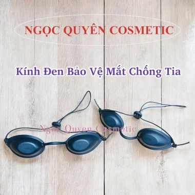 Kính nhựa đen bảo vệ mắt spa - Chống tia laser, giảm mỏi mắt, giá chỉ 35.000₫ 3