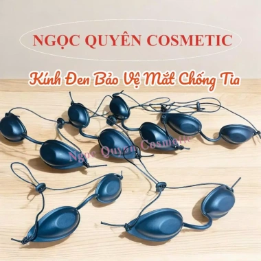 Kính nhựa đen bảo vệ mắt spa - Chống tia laser, giảm mỏi mắt, giá chỉ 35.000₫ 7
