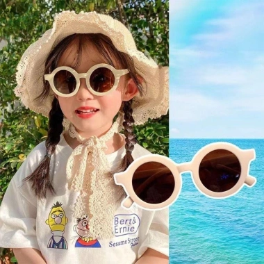 Kính râm Backstreet khung tròn nhựa UV400 - Chống nắng cho bé trai, bé gái 6