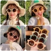 Kính râm Backstreet khung tròn nhựa UV400 - Chống nắng cho bé trai, bé gái 7