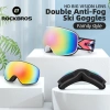 Kính trượt tuyết ROCKBROS chống sương mù, gió, cận thị cho người lớn và trẻ em - Thiết bị thể thao tuyết 2