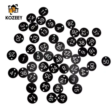 KOZEEY 100x Thẻ Đánh Số ID Hành Lý - Quản Lý Tủ Khóa Nhà Hàng, Siêu Thị, Khách Sạn - Giá 163.900₫ 10