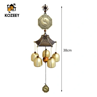 KOZEEY Chuông Gió Nhỏ Bằng Đồng Thau Treo Trang Trí Nhà Cửa Giá Ưu Đãi 212.300₫ 6 KOZEEY Chuông Gió Nhỏ Bằng Đồng Thau Treo Trang Trí Nhà Cửa Giá Ưu Đãi 212.300₫ 6
