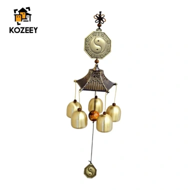 KOZEEY Chuông Gió Nhỏ Bằng Đồng Thau Treo Trang Trí Nhà Cửa Giá Ưu Đãi 212.300₫ 7 KOZEEY Chuông Gió Nhỏ Bằng Đồng Thau Treo Trang Trí Nhà Cửa Giá Ưu Đãi 212.300₫ 7