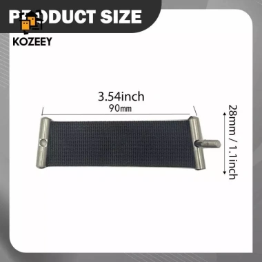 KOZEEY Dây đeo kim loại đen tăng cường âm thanh Saxophone Alto - Kẹp hỗ trợ thực hành, 126.500 VND