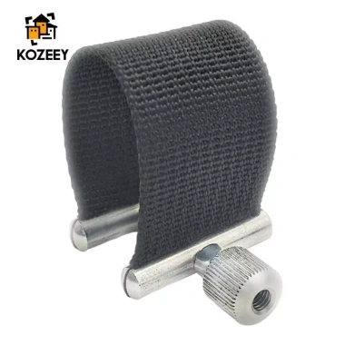 KOZEEY Dây đeo kim loại đen tăng cường âm thanh Saxophone Alto - Kẹp hỗ trợ thực hành, 126.500 VND