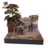 KOZEEY Diorama Thực Tế Thu DIY - Bộ Mô Hình Vườn Cổ Tích Đường Sắt Mùa Thu 7