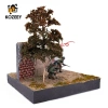 KOZEEY Diorama Thực Tế Thu DIY - Bộ Mô Hình Vườn Cổ Tích Đường Sắt Mùa Thu 8