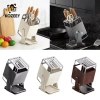 KOZEEY Khối dao nhà bếp xoay đa năng có khay nhỏ giọt, hộp đựng dụng cụ – Tiết kiệm cho gia đình và nhà hàng 6