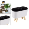 KOZEEY Máy trồng cây tự tưới lô hội và thảo mộc Orchid - Chậu hoa, giảm giá 21% 6