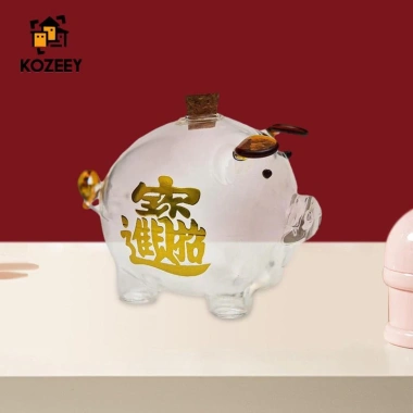 Kozeey Thủy Tinh Lưu Trữ – Chai Trang Trí cho Tủ Cafe, Phòng Khách – Giá 120.883đ 4