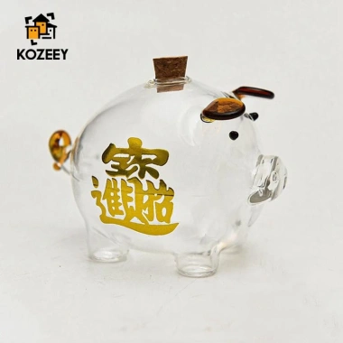 Kozeey Thủy Tinh Lưu Trữ – Chai Trang Trí cho Tủ Cafe, Phòng Khách – Giá 120.883đ 6