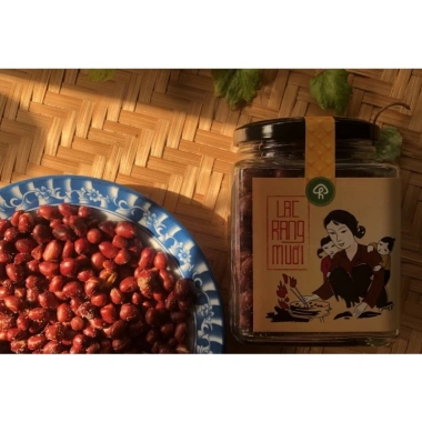 Lạc đỏ rang muối hồng Himalaya 220g - Hapi Vegan, Organic, Giòn Tan, Giá chỉ 66.000 VND 5