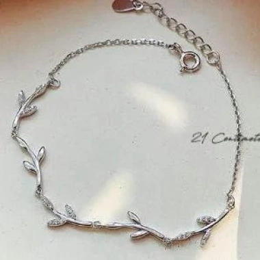 Lắc tay bạc Lamina Tiệm bạc 21cm giá rẻ bất ngờ chỉ 239k giảm từ 305920 VND 5 Lắc tay bạc Lamina Tiệm bạc 21cm giá rẻ bất ngờ chỉ 239k giảm từ 305920 VND 5