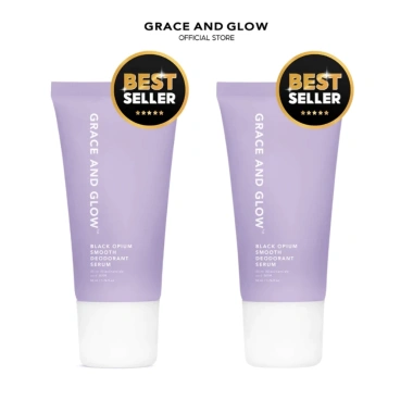 Lăn khử mùi Black Opium Grace & Glow Serum – Niacinamide, AHA, sáng da, 111.000₫