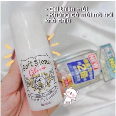 Lăn Khử Mùi Deonatulle Đá Khoáng Trắng Không Màu 20g - Chính Hãng, Giá 335k