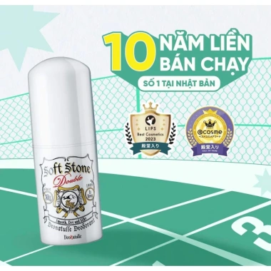 Lăn Khử Mùi Deonatulle Đá Khoáng Trắng Không Màu 20g - Chính Hãng, Giá 335k