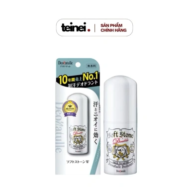 Lăn Khử Mùi Deonatulle Đá Khoáng Trắng Không Màu 20g - Chính Hãng, Giá 335k