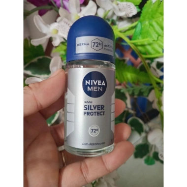Lăn khử mùi Nivea Men Silver Protect 50ml - Bảo vệ da, mùi thơm lâu dài, chỉ 98.100 VND