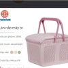 Làn Nắp Mây Size To Giỏ Quần Áo Có Tay Sách 2.606 Giá Siêu Tiết Kiệm 105.000 VND