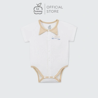 LaPom Body chip cộc tay La Pomme cổ cách điệu Đồ sơ sinh bé trai, bé gái 149.000₫