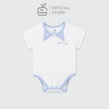 LaPom Body chip cộc tay La Pomme cổ cách điệu Đồ sơ sinh bé trai, bé gái 149.000₫