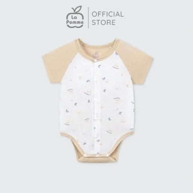 LaPom Body chip cộc tay La Pomme họa tiết dễ thương Đồ sơ sinh bé trai bé gái giá 139.000 VND 2