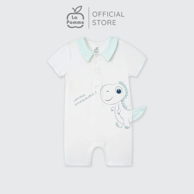 LaPom Body cộc tay Đảo Xanh Kỳ Thú - Đồ sơ sinh bé trai, bé gái, giảm giá 225k