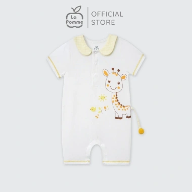 LaPom Body cộc tay Đảo Xanh Kỳ Thú - Đồ sơ sinh bé trai, bé gái, giảm giá 225k